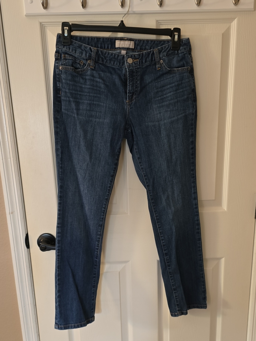 Banana Republic Dark Blue Straight Leg Jeans